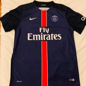 Nike PSG Team Soccer Jersey Size Large